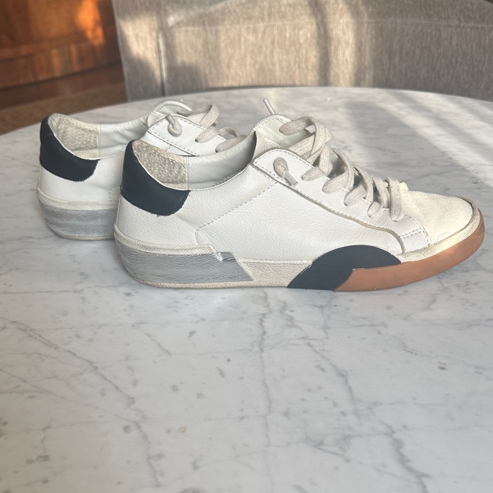 White and Black Sneakers